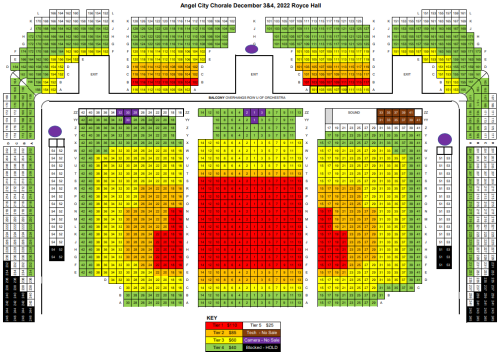 ACC holiday seating chart 122022