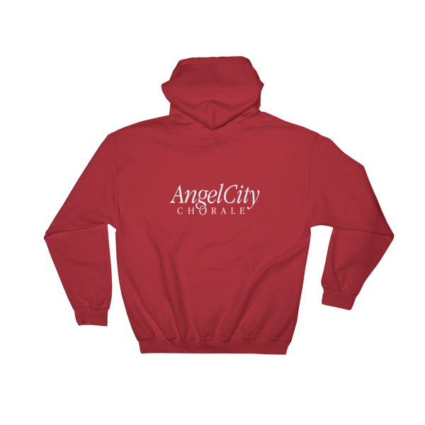 ACC Front and Back Hooded Sweatshirt — Treble Clef